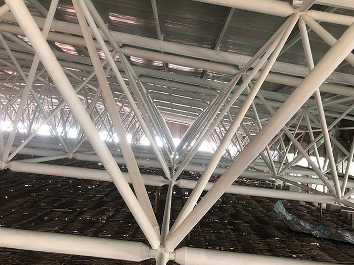 长治大型螺栓球网架施工厂家